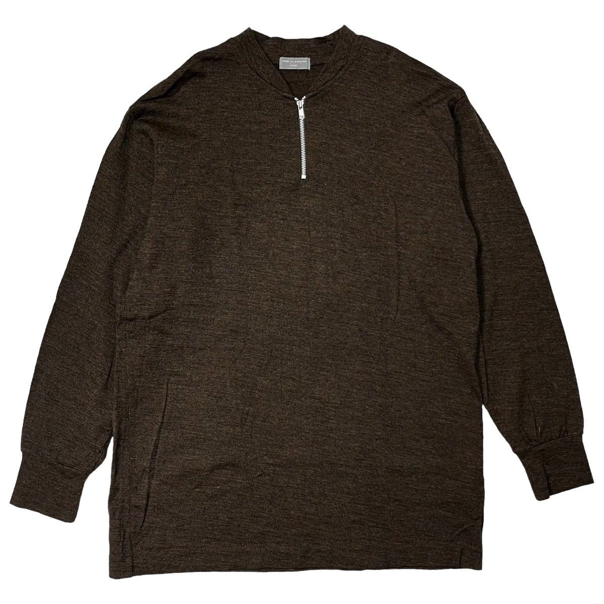 コムデギャルソン　オフショル COMME des GARCONS HOMME(コムデギャルソンオム) 90's half zip wool