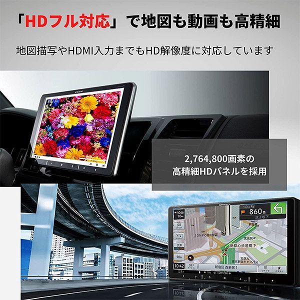 カロッツェリア8V型楽ナビAVIC-RL720+KLS-D803Dムーヴ/ステラ(LA150S