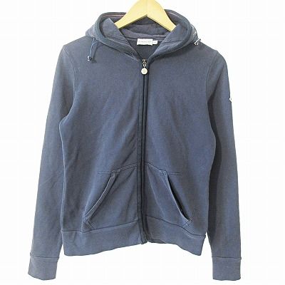 モンクレール MONCLER ダブルアップ パーカー スウェット ジャケット フーディ 紺 ネイビー S 0219 IBO47 - メルカリ