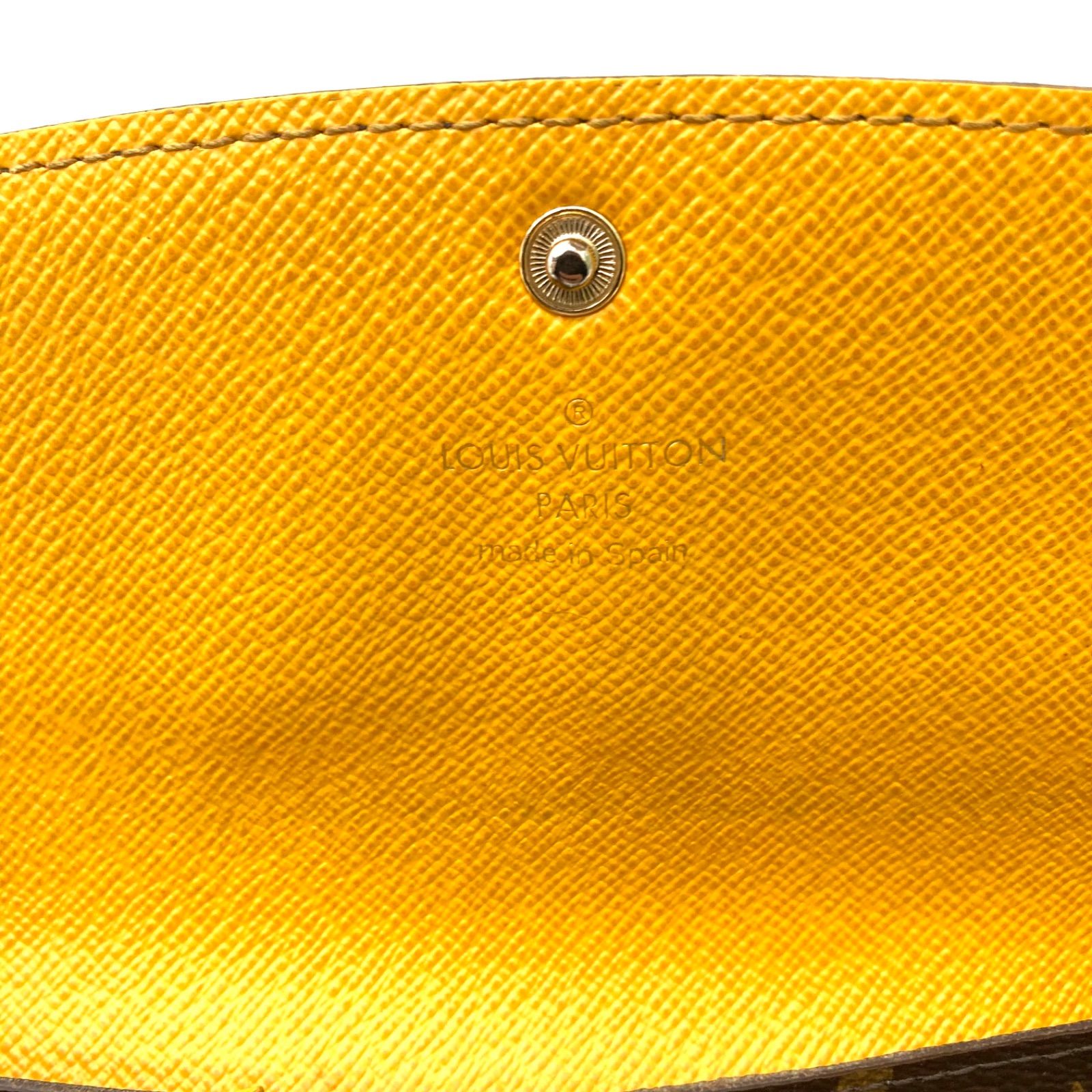 ルイヴィトン モノグラム ポルトフォイユエミリー ミモザ 長財布 イエロー 黄色 LOUIS VUITTON】期間限定セール中！ ルイヴィトン モノグラム