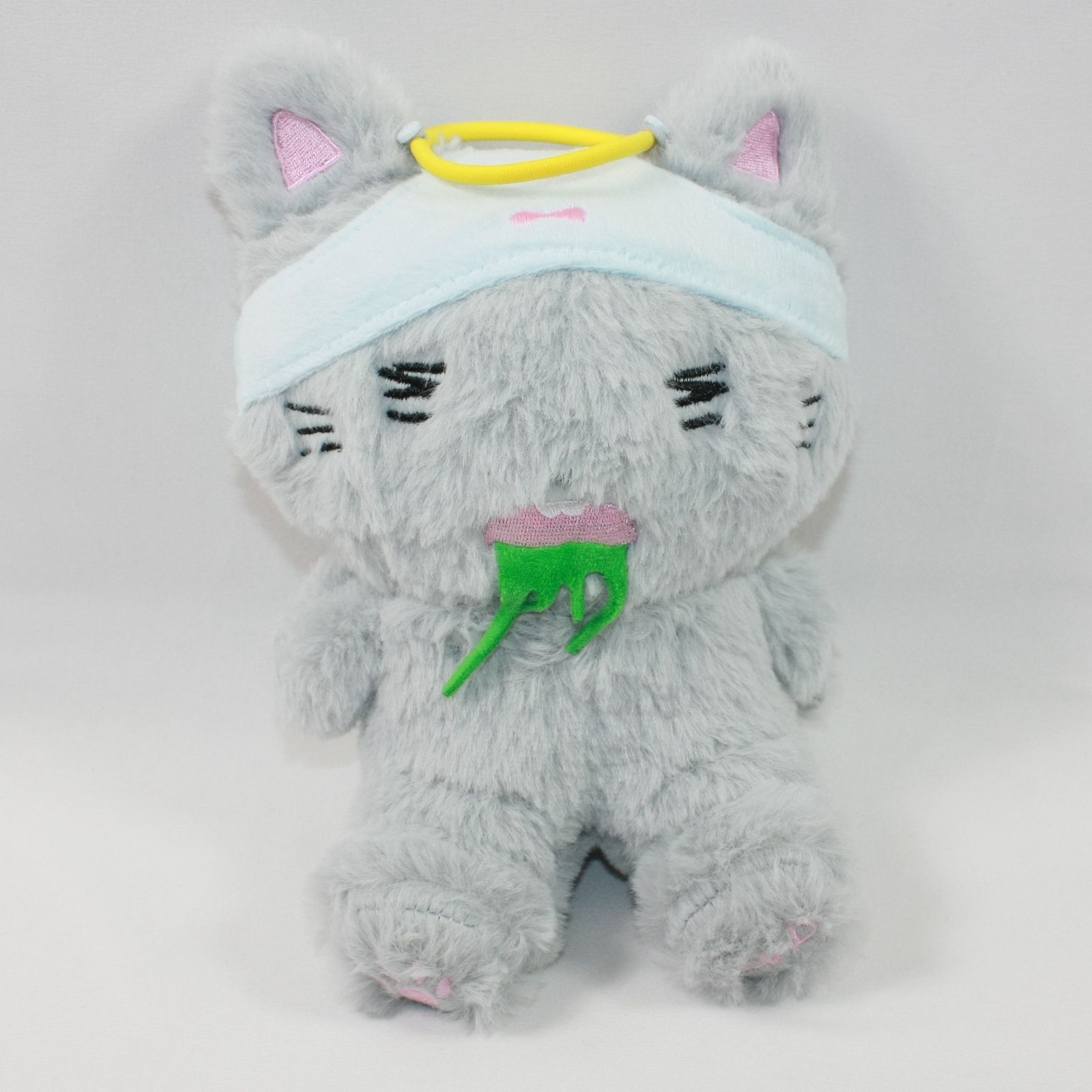 A1498・ニャンオェちゃん ぬいぐるみ 着せ替え フードタオル付き