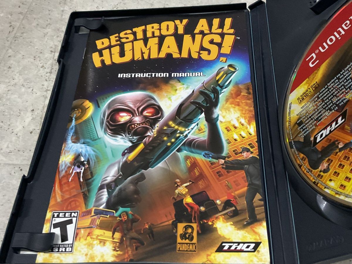 PlayStation 2/プレイステーション 2/プレステ 2/PS 2 THQ DESTROY ALLHUMANS! デストロイオールヒューマン ソフト/■ Amazon | Destroy All Humans (PS2) | プレイステーション2