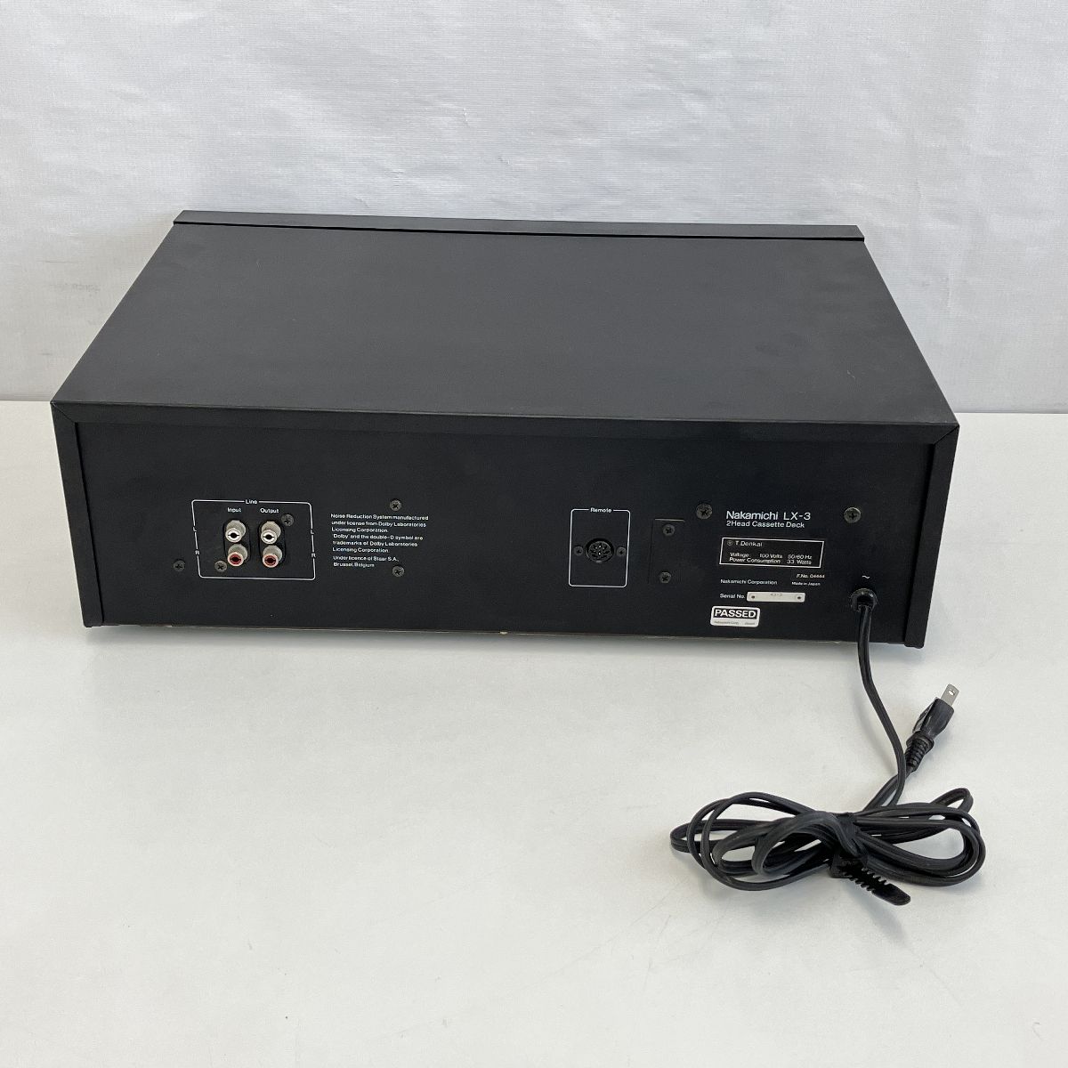 Nakamichi LX-3 2ヘッド カセット デッキ オーディオ 音響機器