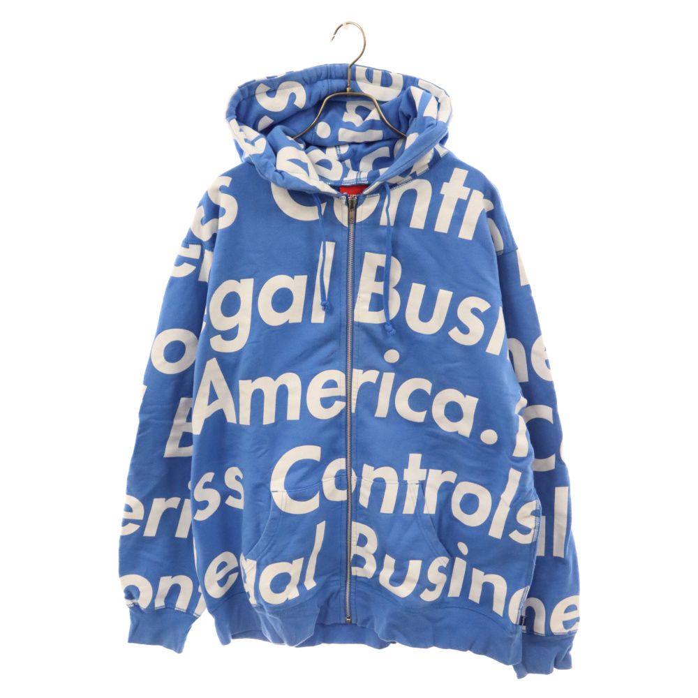 SUPREME (シュプリーム) 07SS Illegal Business Full Zip Hoodie 