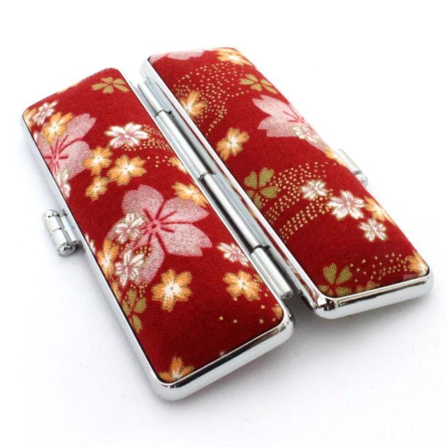 ◇印鑑セット 銀行印 12mm 桜 さくら 天然木 はんこ 印鑑ケース