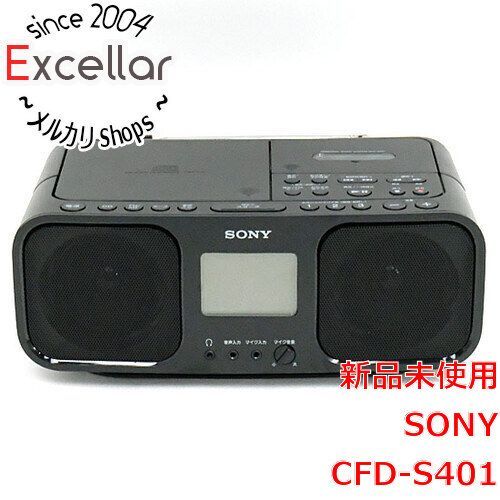 bn:8] SONY CDラジオカセットレコーダー CFD-S401(B) ブラック