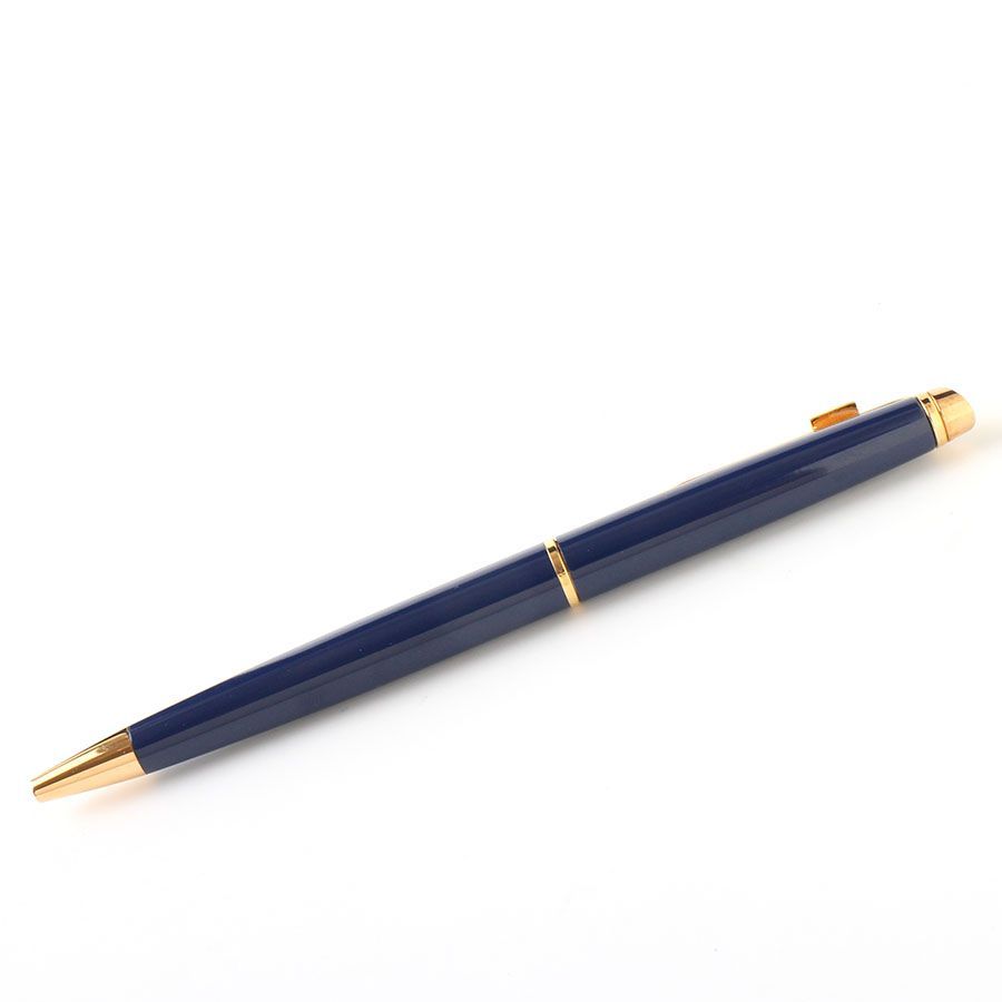 WATERMAN PARIS ボールペン M28276 美品 WATERMAN ウォーターマン ボールペン ケース付き ネイビー