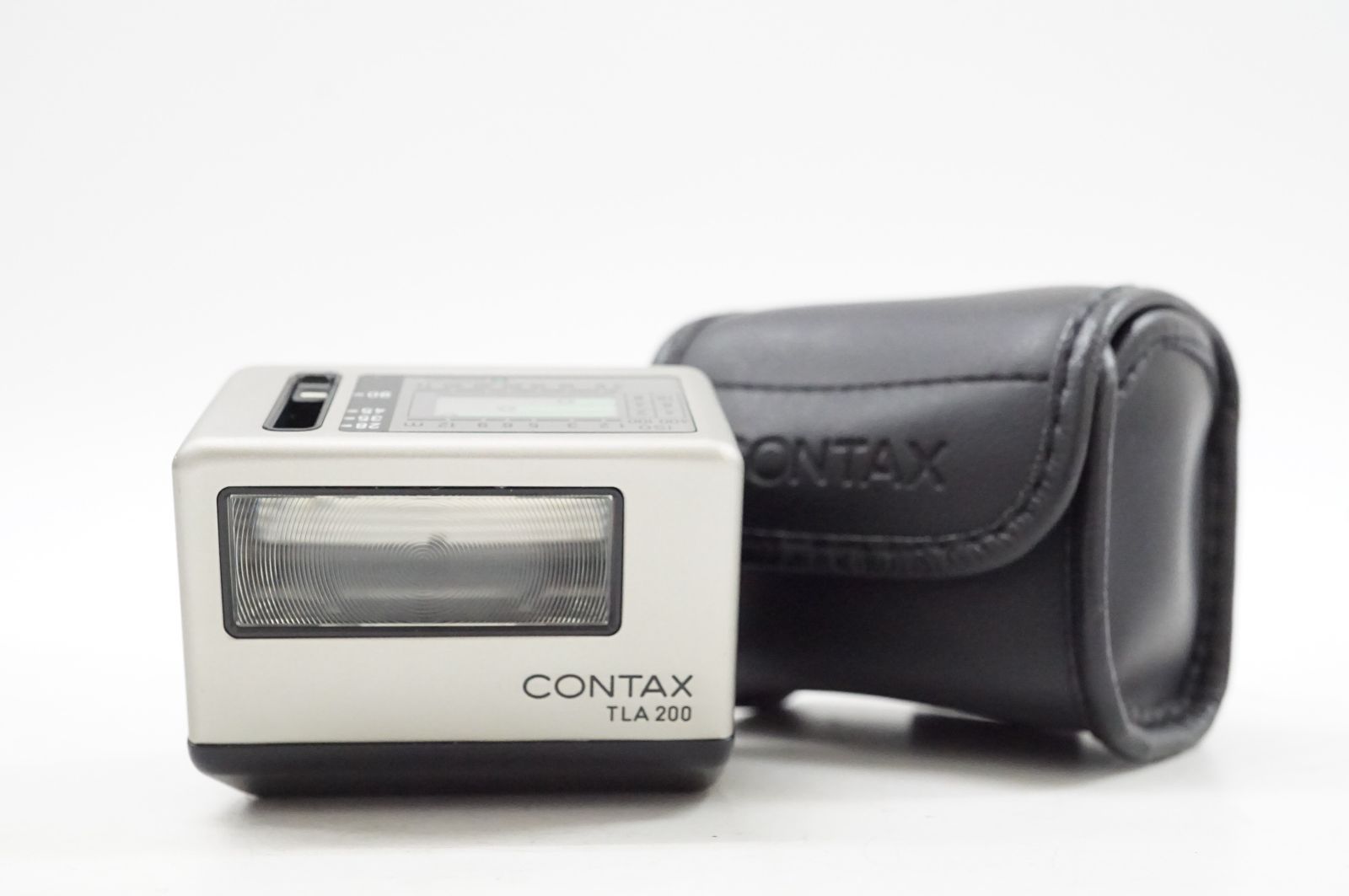 C091352)CONTAX コンタックス TLA200 ストロボ ソフトケース付き C091352)CONTAX コンタックス TLA200 ストロボ ソフトケース付き