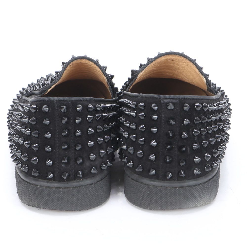 極美品 クリスチャンルブタン ローラーボート スパイク スタッズ