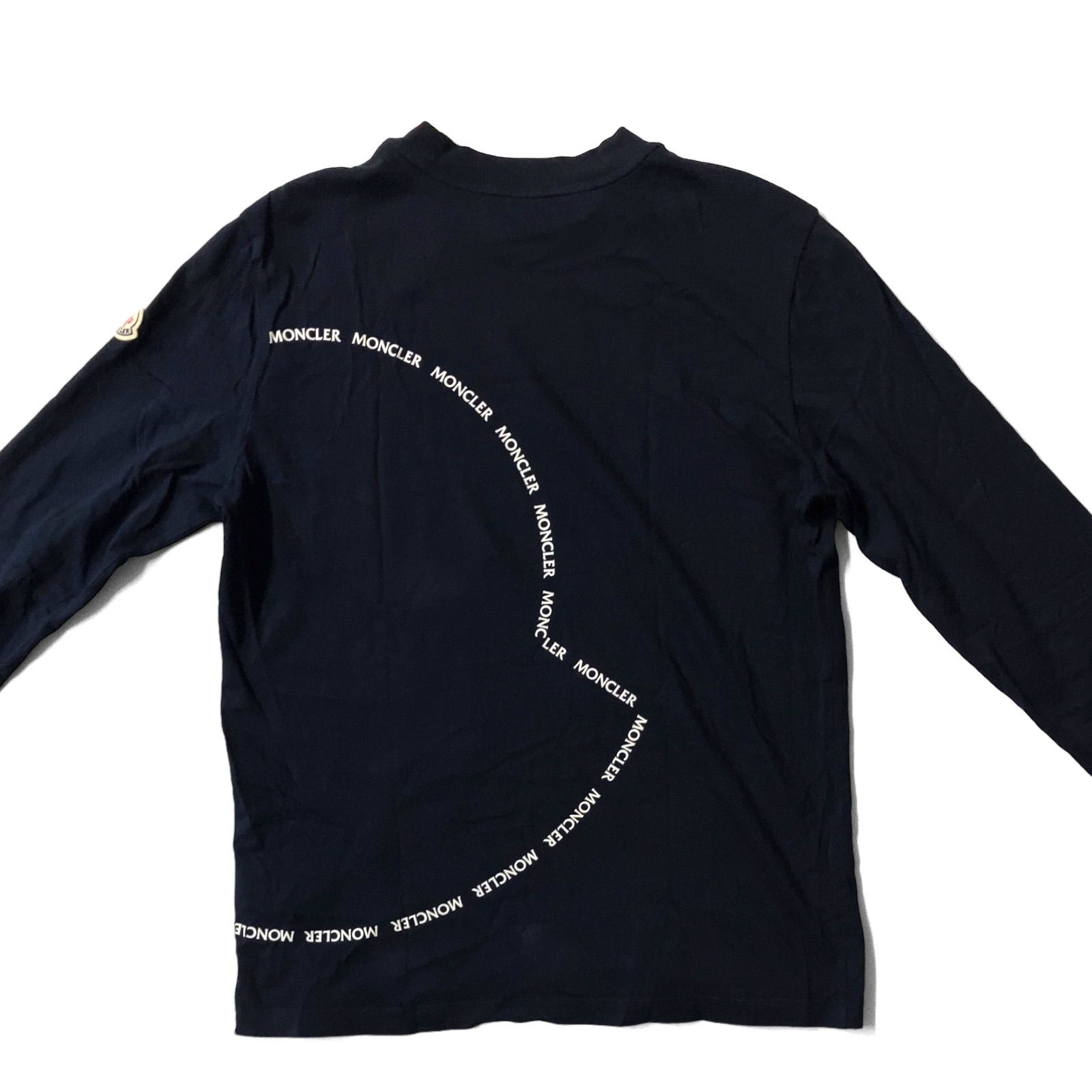 中古品】国内正規 22年製 MONCLER モンクレール LS TSHIRT T 中古品】国内正規 22年製 MONCLER モンクレール LS TSHIRT T