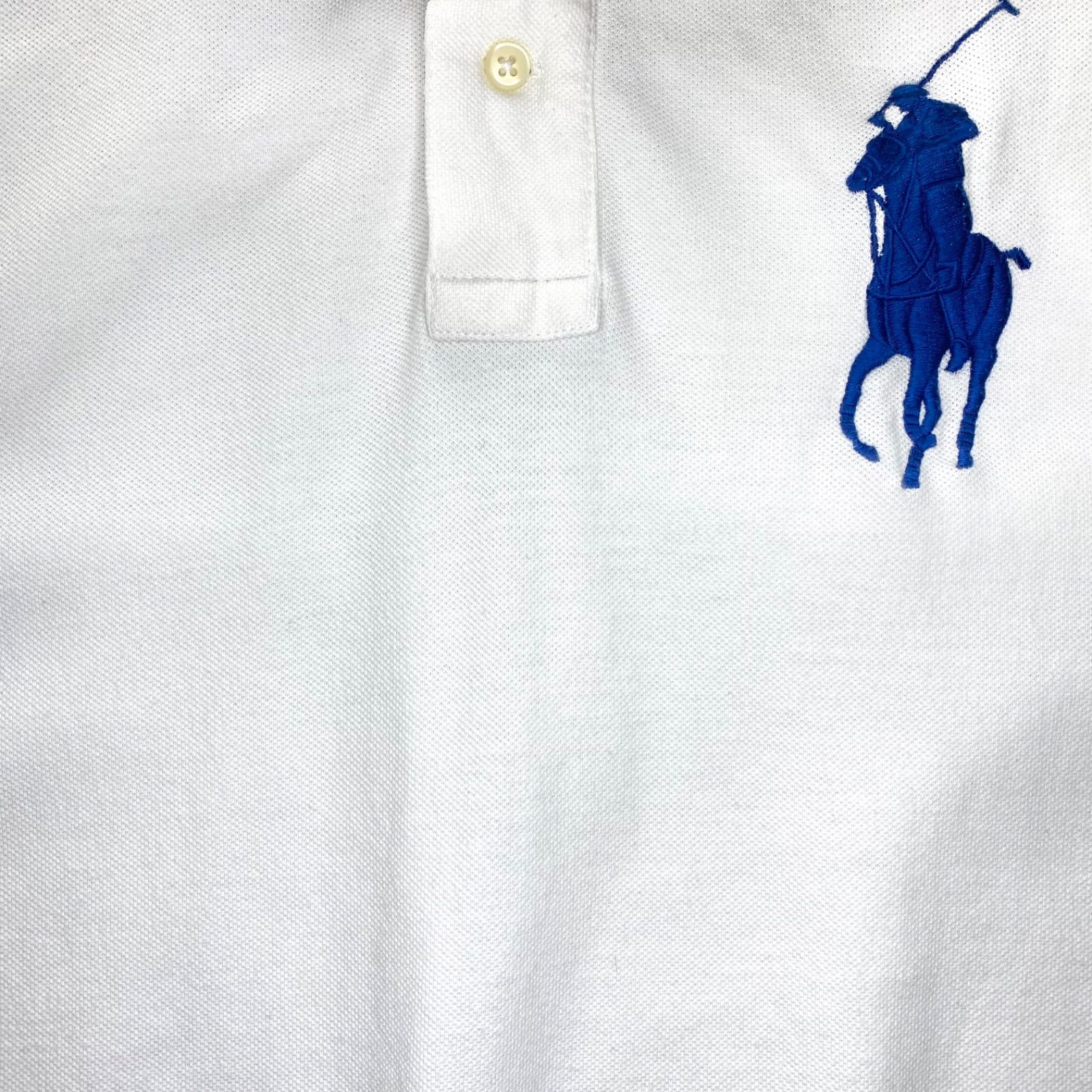 Polo ポロラルフローレン ビッグポニー刺繍 No.3パッチ ホワイト
