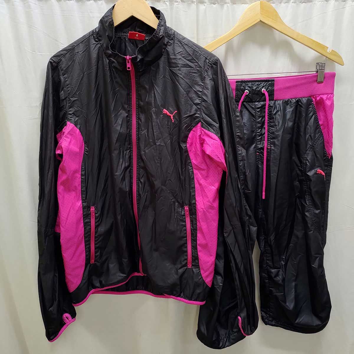 PUMA プーマ ジップアップ ナイロン ジャケット ウインドブレーカー 3 