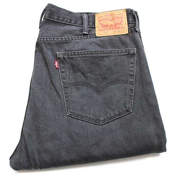 Levi'sリーバイス 505 ブラック デニムパンツ w40 L30☆SDP1898