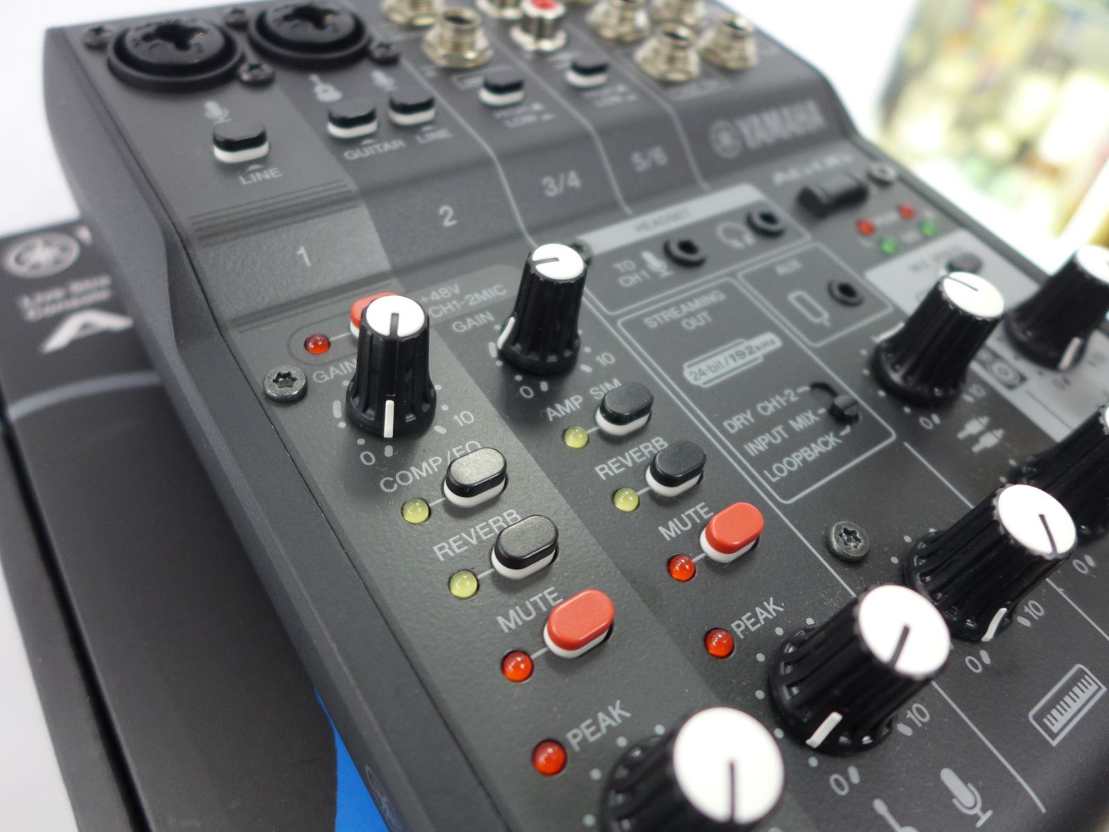 【新品・未使用】YAMAHA AG06 MK2ストリーミングインターフェイス ヤマハ YAMAHA AG06 MK2 B 6チャンネル ライブストリーミング