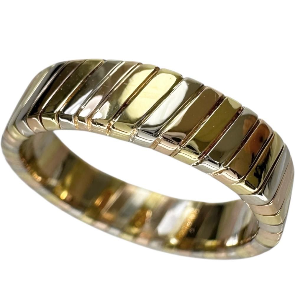 9号 BVLGARI ブルガリ リング 指輪 トゥボガス K18ゴールド 18金 5.5g 49 レディース 真子質店 GD