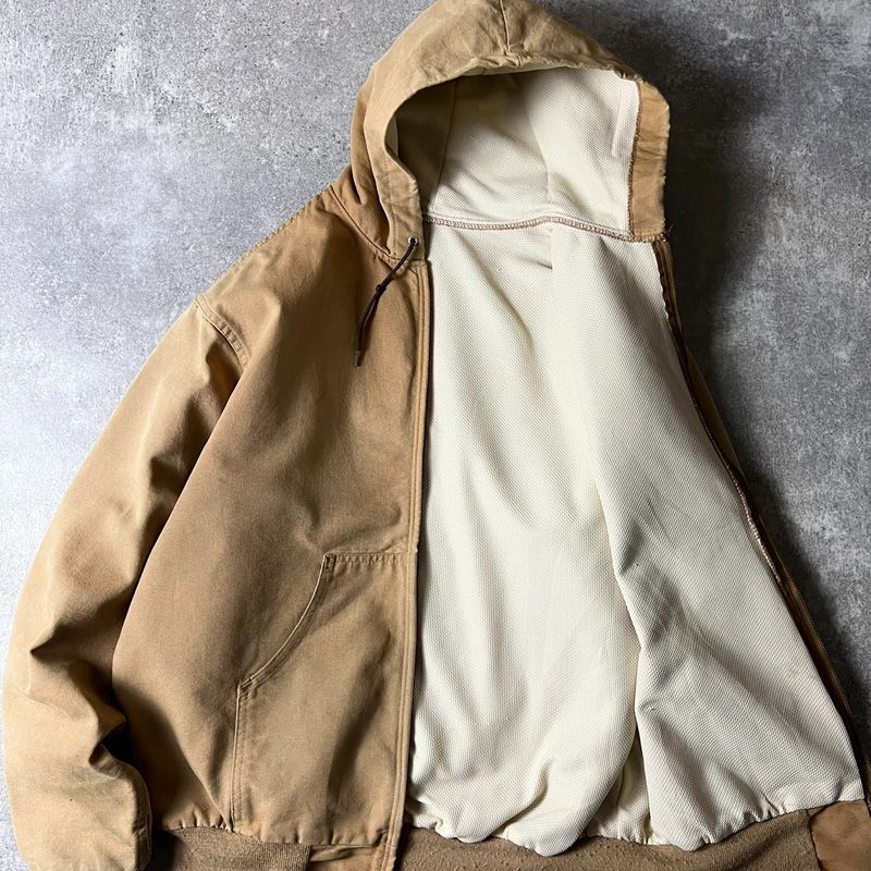 80s 90s USA製 Carhartt サーマル ライナー付き ダック アクティブ ジャケット XXL / 80年代 90年代 アメリカ製  ビンテージ カーハート パーカー - メルカリ