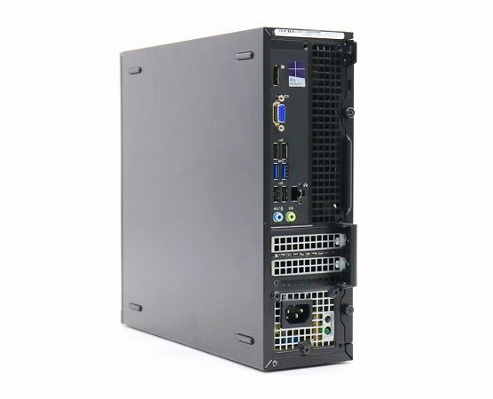 DELL OptiPlex 3020 SFF Core i5-4590 3.3GHz 4GB 500GB(HDD) DisplayPort/アナログRGB出力 DVD+-RW Windows7 Pro 32bit 中古