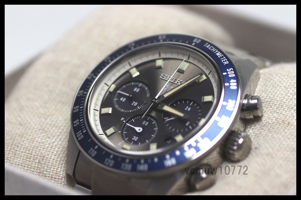 保証期間内 美 SEIKO プロスペックス SPEEDTIMER SBDL111 V192-0AH0 SS ソーラー アナログ文字盤 腕時計 セイコー 0410sm517582