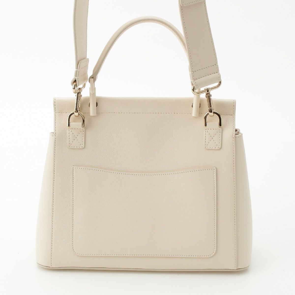 ロジェヴィヴィエ ヴィヴ カバ レザー バックル 2WAY ショルダー