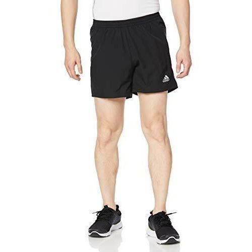 アディダス(adidas) ランニング ハーフパンツ ラン IT ショーツ メンズ 60759 ブラック/シグナルピンク(GN4175) O7サイズ