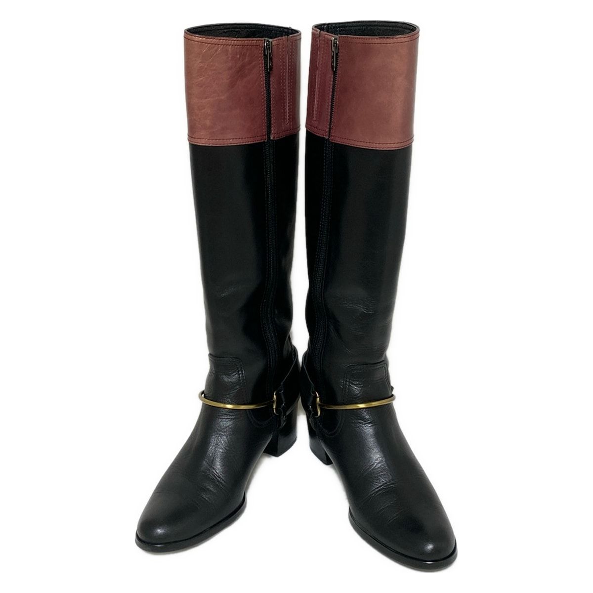 GINZA Kanematsu ロングブーツ GINZA Kanematsu 銀座かねまつ レザー