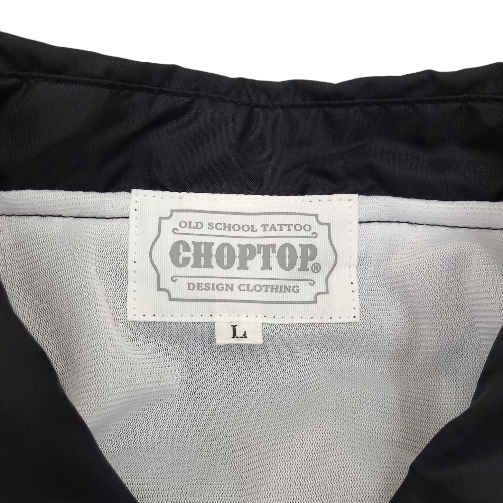 70.CHOPTOP 佐田毘流陀頭デメキン Nylon Coach Jacket