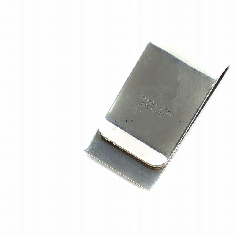 Tiffany &amp; Co. - ティファニー ヴィンテージ マネークリップ 聖火 SV925 シルバー Tiffany & Co 925 Sterling Silver Money Clip - has an
