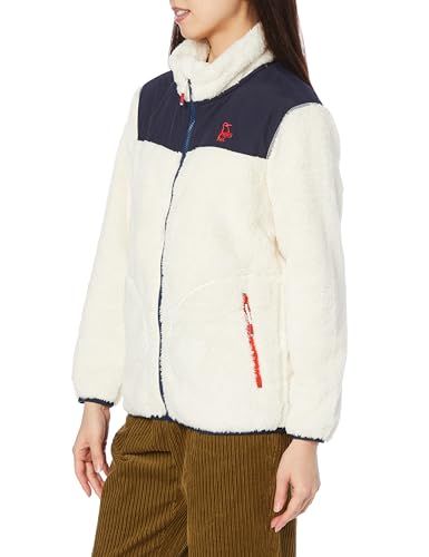  チャムス アウター Elmo Fleece Jacket レディース Ivory Navy L その他 フェイスケア