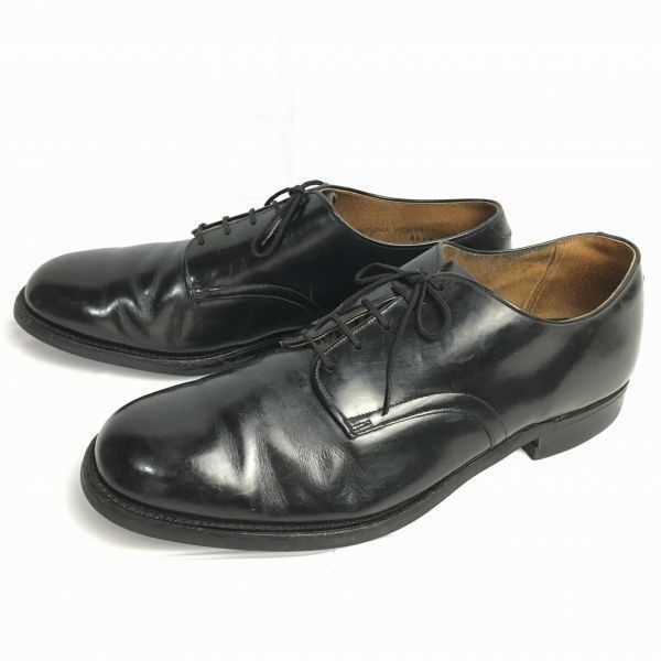 試着交換OK！1982年製　INTERNATIONAL SHOE CO.　U.S.NAVYサービスシューズ　米海軍〈黒/BLACK/ブラック〉size9.1/2B/メンズ//men's 菅NO.WZC-133 試着交換OK！1982年製 INTERNATIONAL SHOE CO. U.S.NAVYサービス