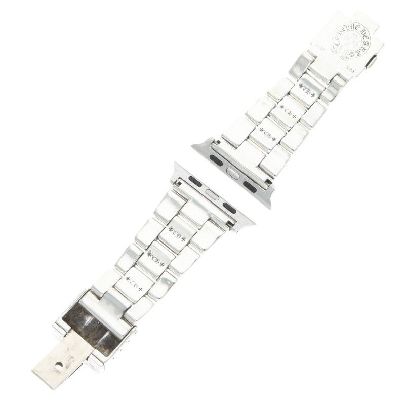 クロムハーツ FLAT APL 44MM CH PLS MEN Apple watchシルバーウォッチ  