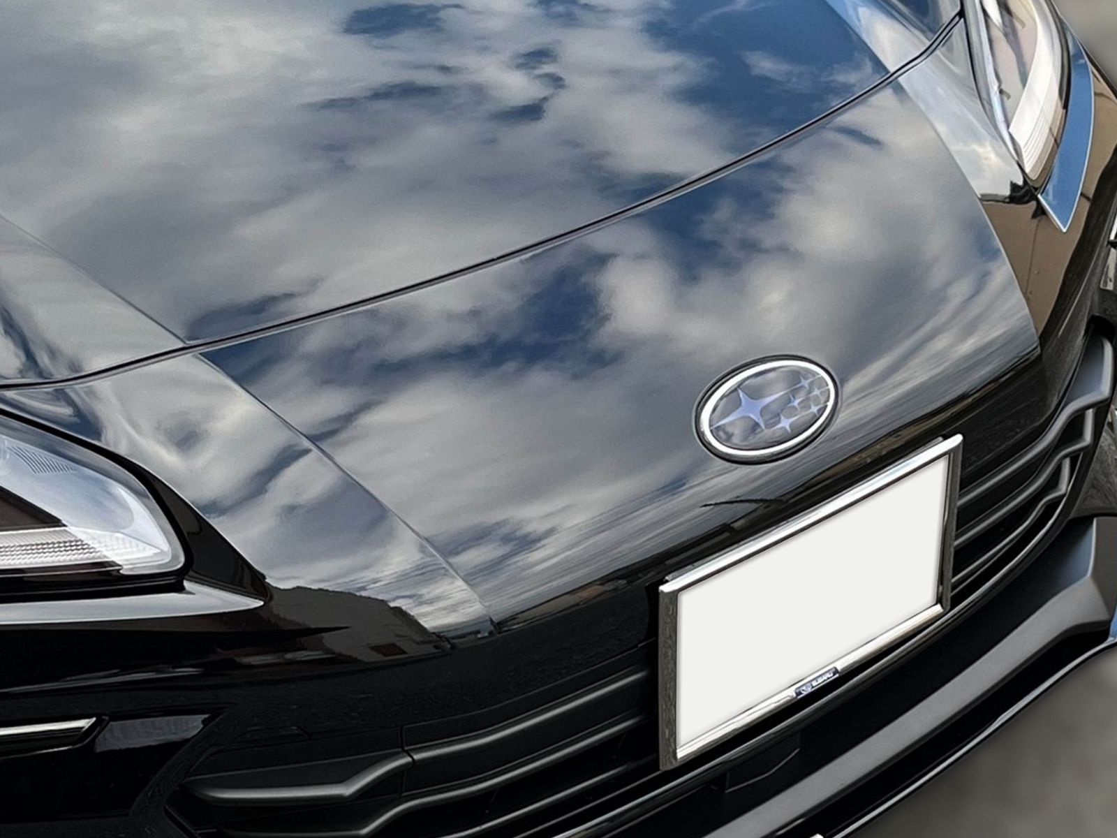 Tint+再利用できる BRZエンブレム スモークフィルム(スモーク20％ 前後セット) ZD8 BR-Z zd8 brz