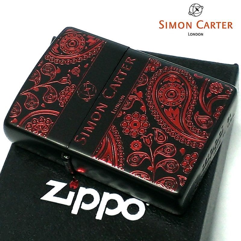 楽天市場】ZIPPO ライター レッドカーボン ロゴ フレーム 銀差し