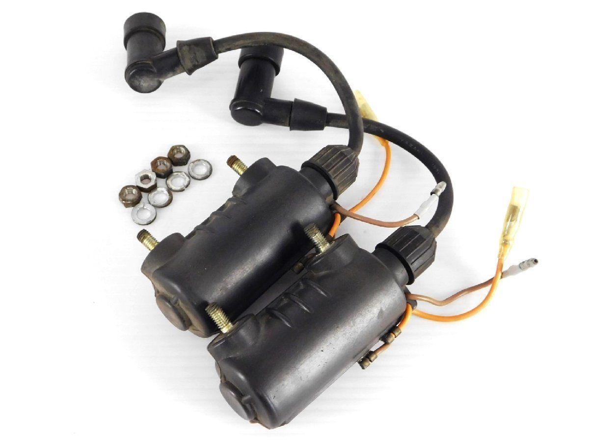 60 評価A YAMAHA ヤマハ RX350 R5 実動 純正 イグニッションコイル プラグコード CM11-50 105 DX250 DS7 RD250 RD350 g6501G39k