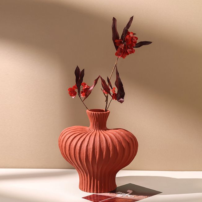 ☆（予約販売の商品） vase365 ホワイト/大 北欧 ドライフラワー 花瓶