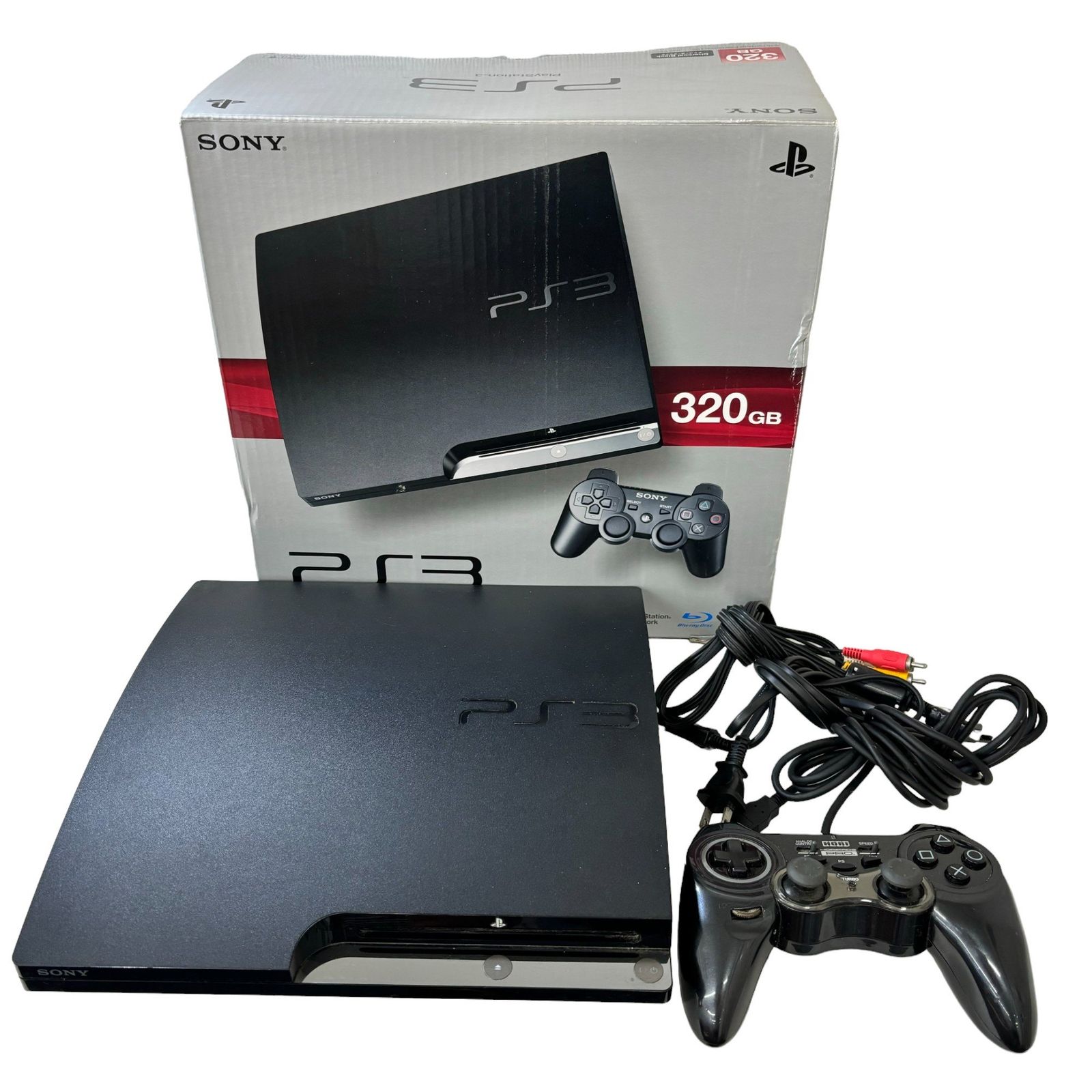 PlayStation3 - PS3本体 + torne  【CECH-2500B（320GBモデル）】 PS3 Classic White CECH 2500B 320GB Console only Sony