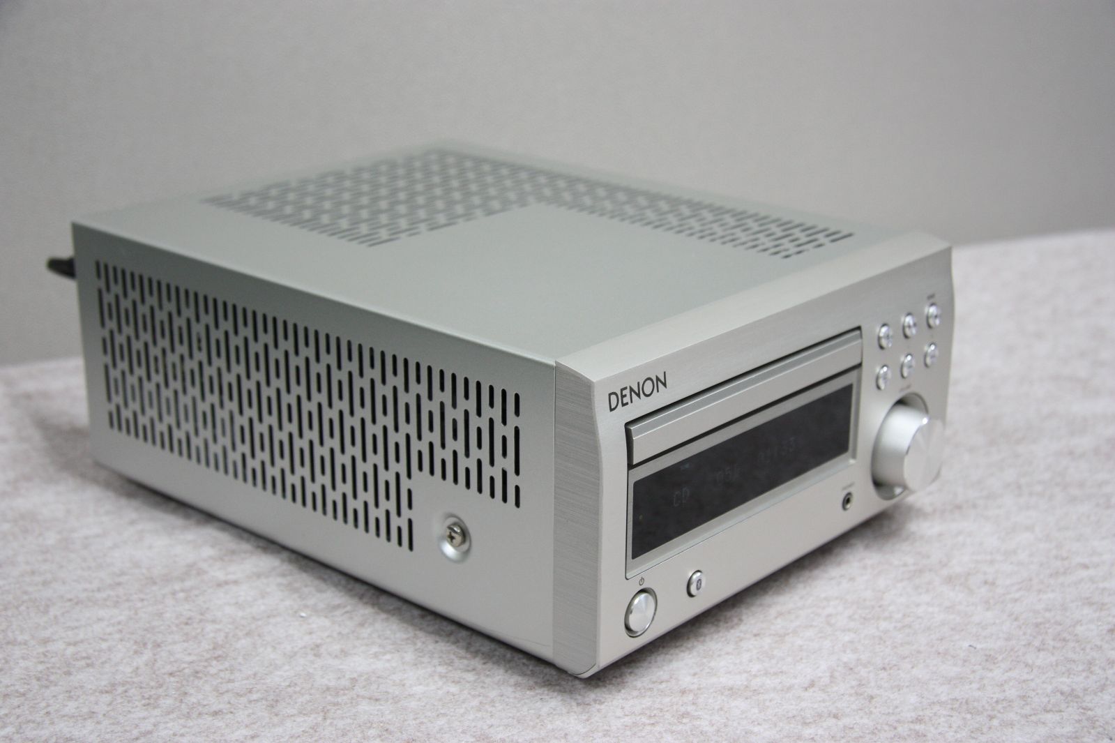 ディスクリートアンプ搭載Bluetooth®対応CDレシーバーRCD-M41シルバー リモコン付