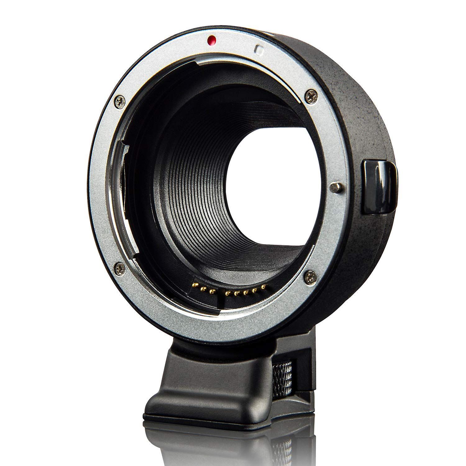 【在庫処分】EF-EOS M マウントアダプター キャノン EF/EF-Sレンズ→Canon EOS Mシリーズ VILTROX ミラーレス一眼カメラ AF 絞り調整可能 手振れ補正 M1 M2 M3 M5 M6 M10 M50 M100に適用