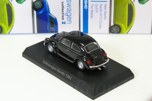 京商　1/64　フォルクスワーゲン Volkswagen Beetle 1303 KYOSHO 1/64 Volkswagen Beetle 1303 Yellow Diecast Model Car
