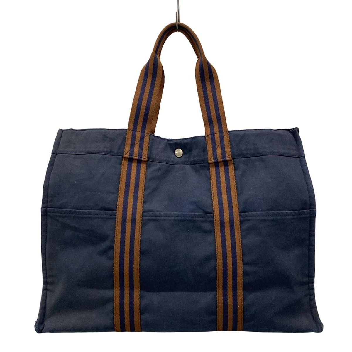 HERMES(エルメス) トートバッグ フールトゥトートGM ネイビー