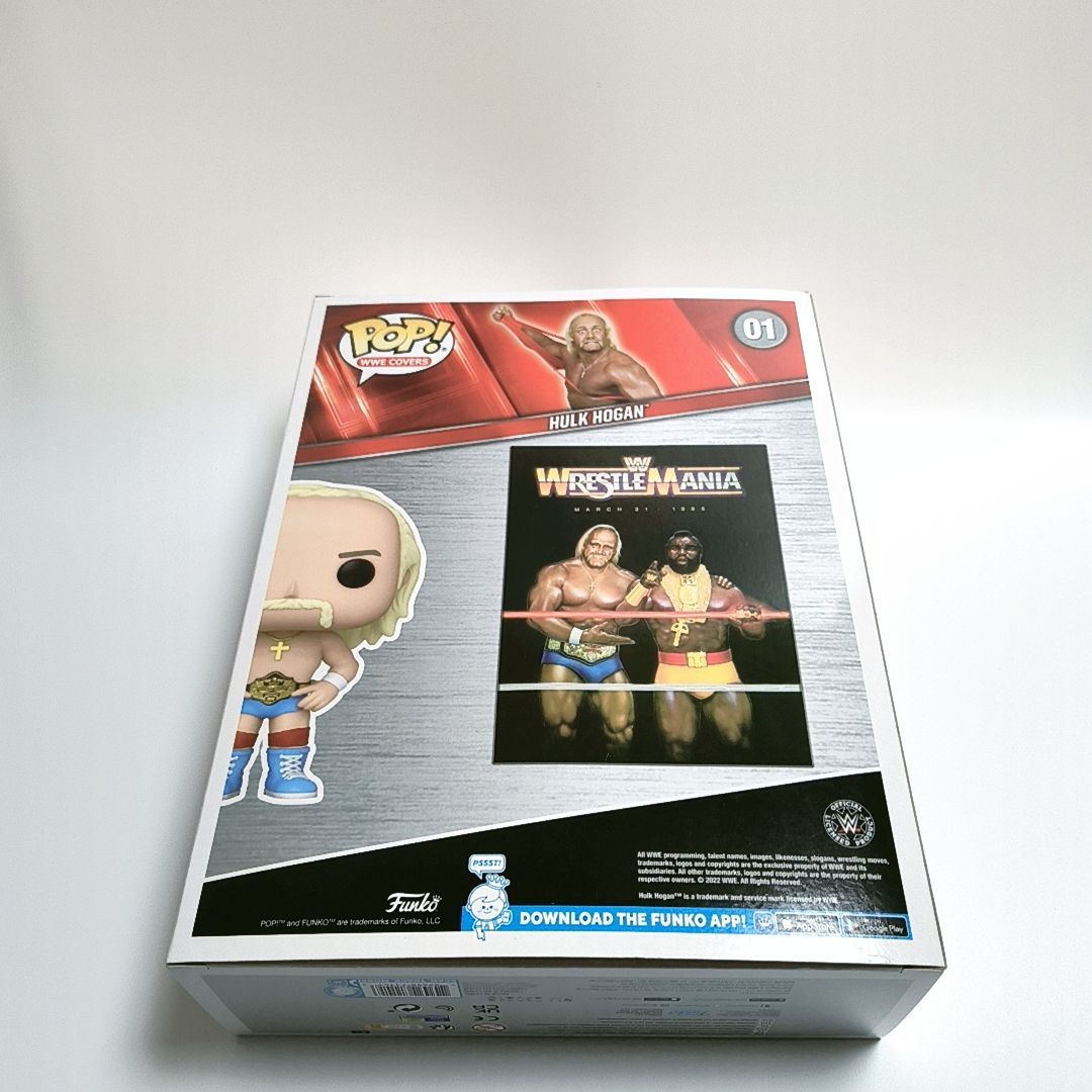 新品未開封・レア】Funko Pop! マガジン ハルク・ホーガン WWE