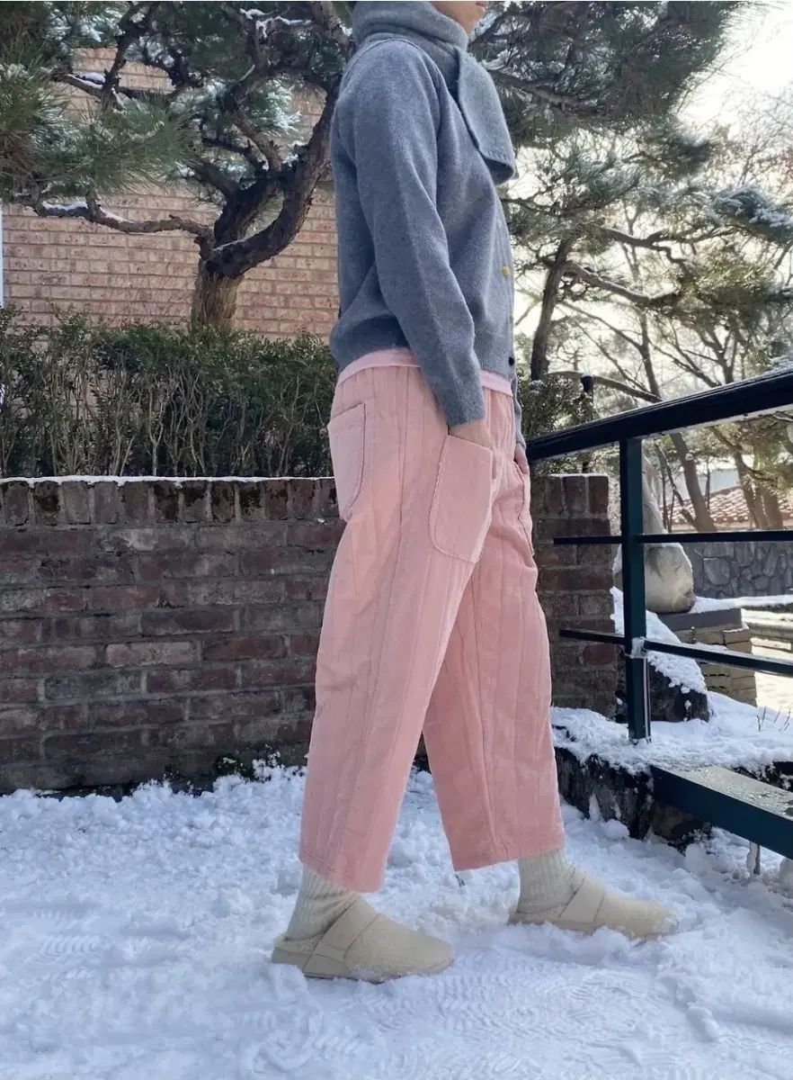 キルティング コーデュロイ バギー パンツ 約