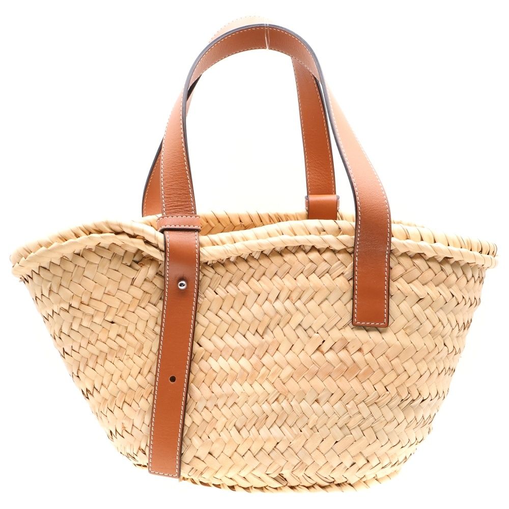 LOEWE かごバッグ ベージュ/オレンジ LOEWE ロエベ かごバッグ バスケットバッグ ベージュ×オレンジ