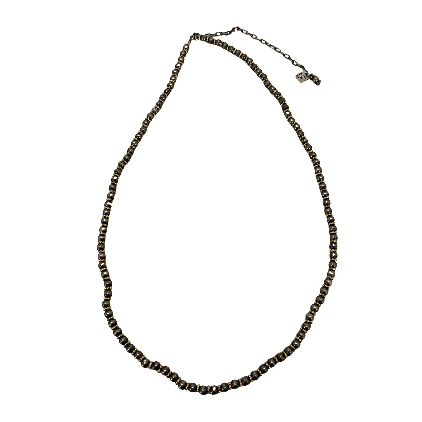 ユーズドフルギ 古着 ON THE SUNNY SIDE OF THE STREET 5mmMETAL PEAL N C ネックレス メンズ 表記無