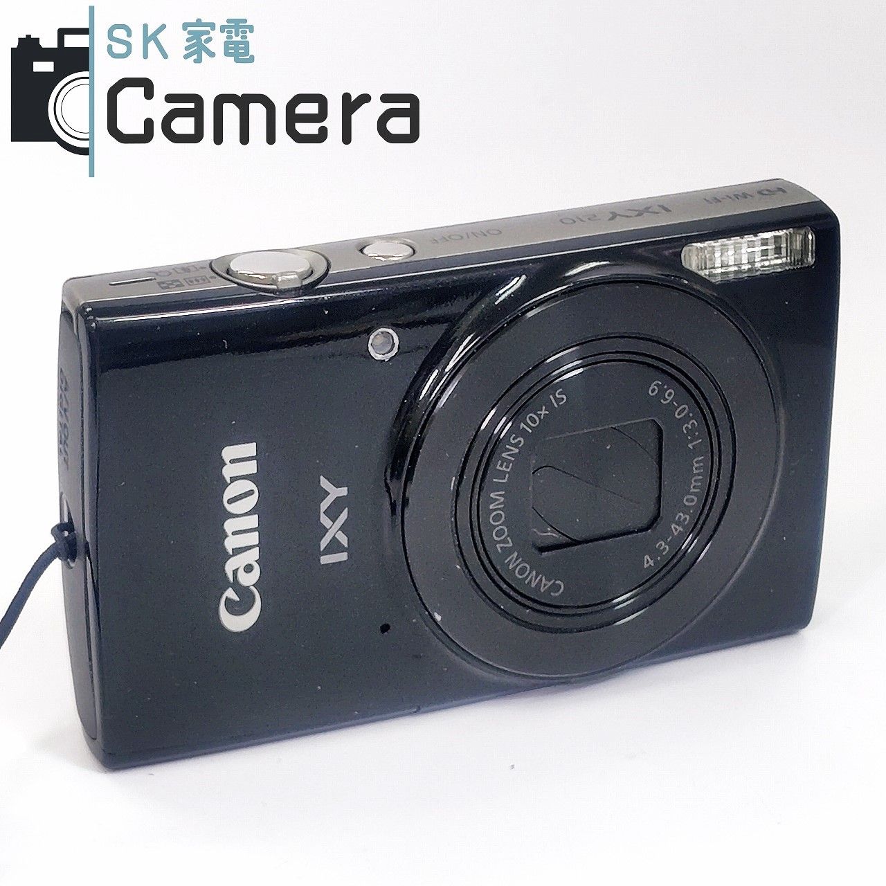 Canon キャノン デジカメ IXY 210 ブラック 【公式通販】
