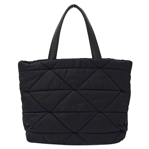 プラダ PRADA バッグ レディース ブランド ハンドバッグ ショルダーバッグ 2way ナイロン ミニ パデッド Re-Nylon トートバッグ  ブラック 1BG373 ポーチ付き キルティング おしゃれ 【中古】 - メルカリ