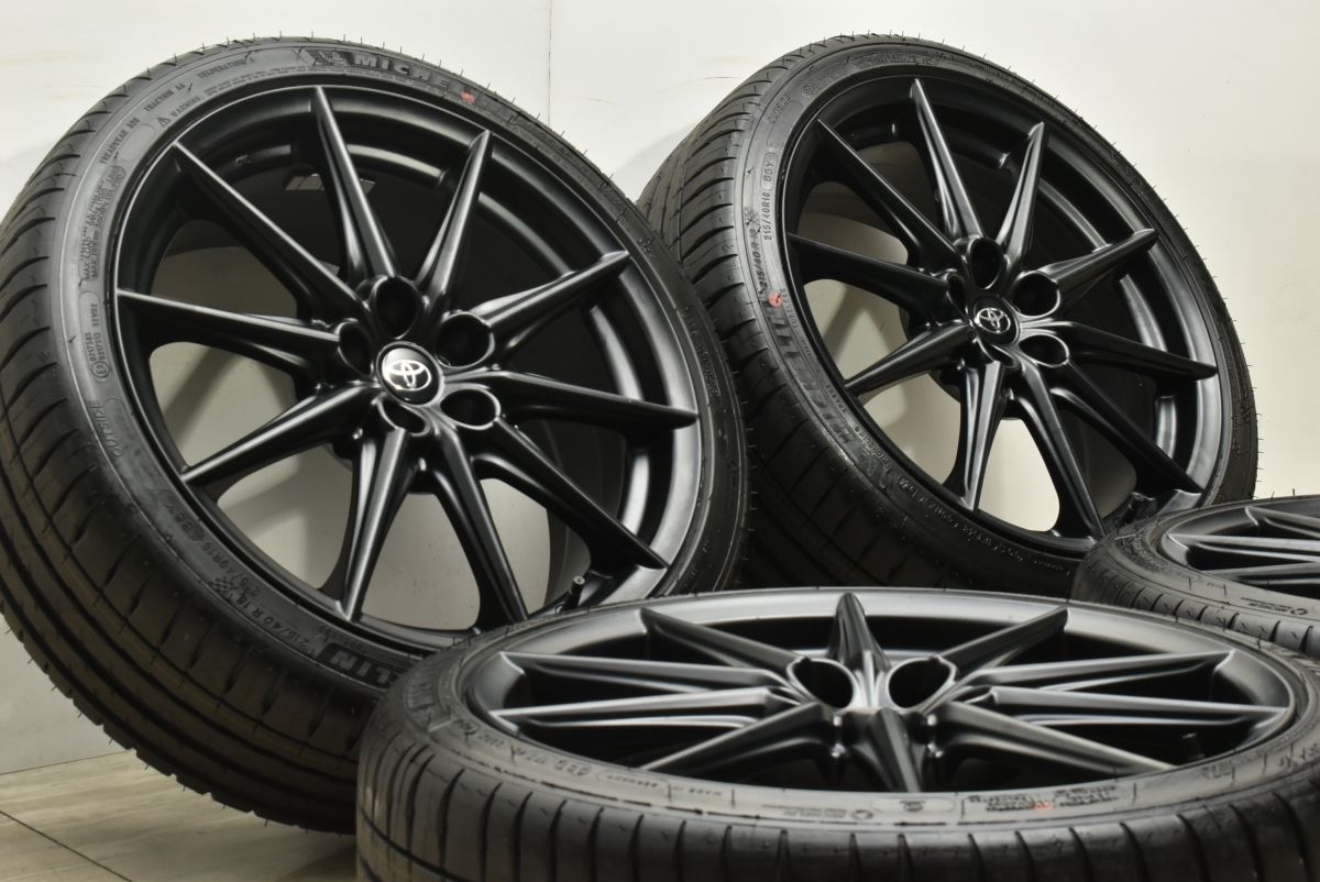 2024年製 新車外し】トヨタ GR86 RZ 純正 18in 7.5J +48 PCD100