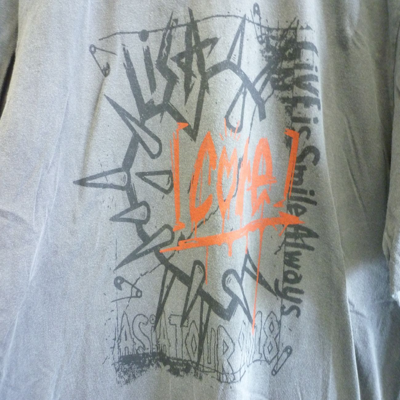 LiSA アジアツアー 台湾限定Tシャツ