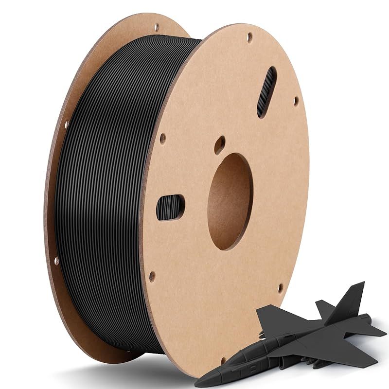 ANYCUBIC 3Dプリンター 高速PLA フィラメント ブラック 高速プリント 高精度 純正材料 【1.75mm】【正味1kg】【黒色】 1