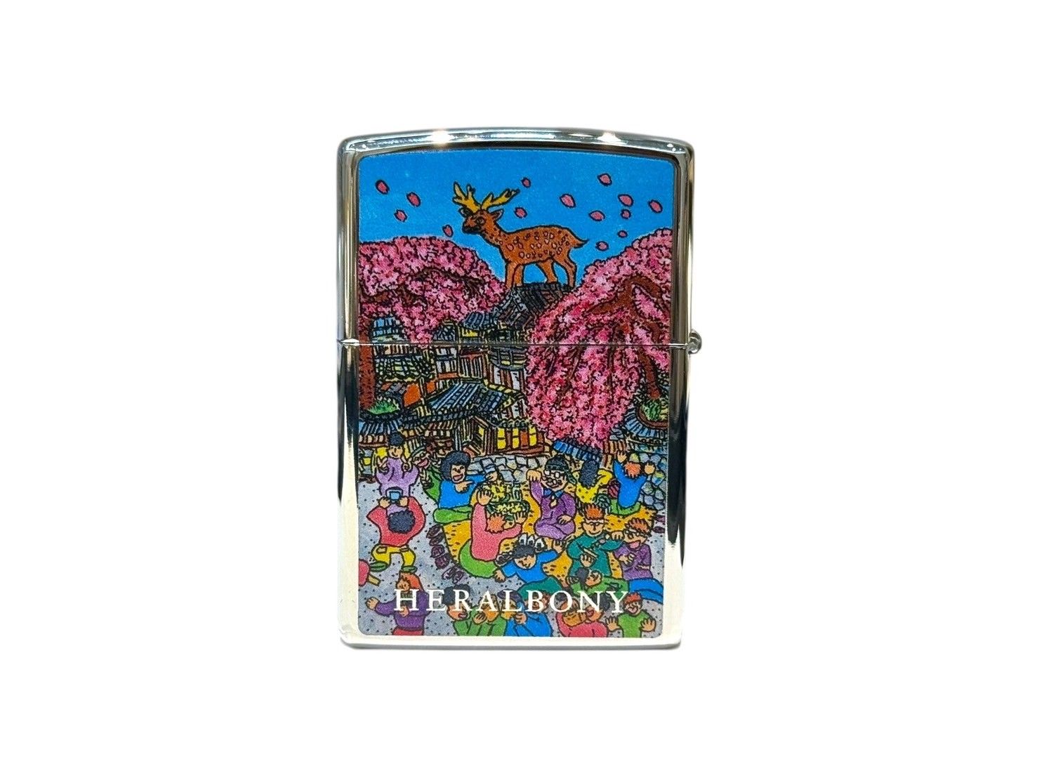 zippo ジッポー 製 MEVIUS メビウス SAKURA 桜 オイルライター 総柄 雑貨 006