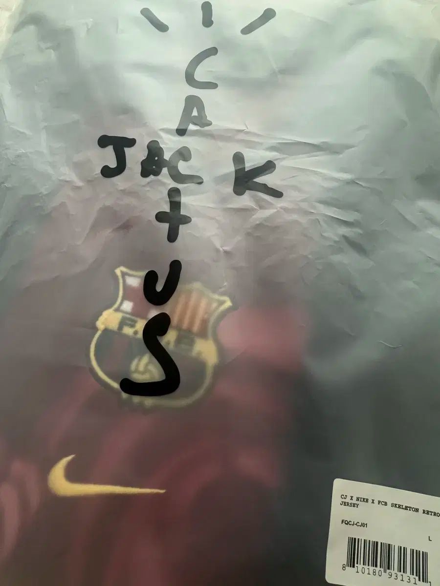 L バーシャ バルセロナ トラビス Scot（スコット） レトロ ジャージ